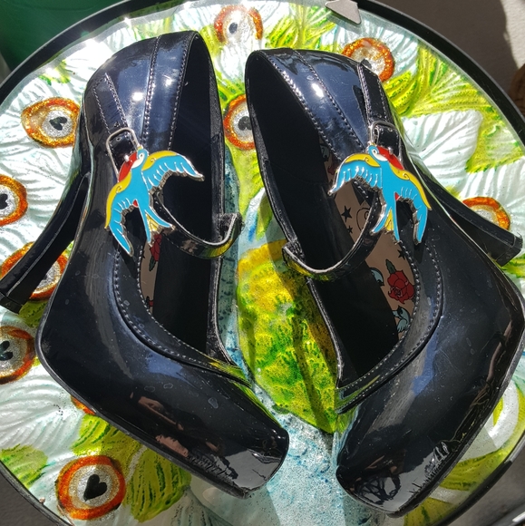 Sz7 Pin up Couture Shoes - Picture 6 of 6